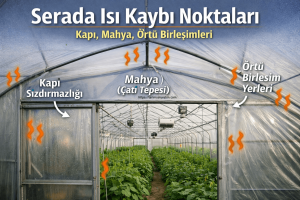 Serada Isıtma Alternatifleri: Maliyet–Verim Kıyaslaması (Yakıt, Isı Pompası, Jeotermal) 2 sera ısıtma alternatifleri