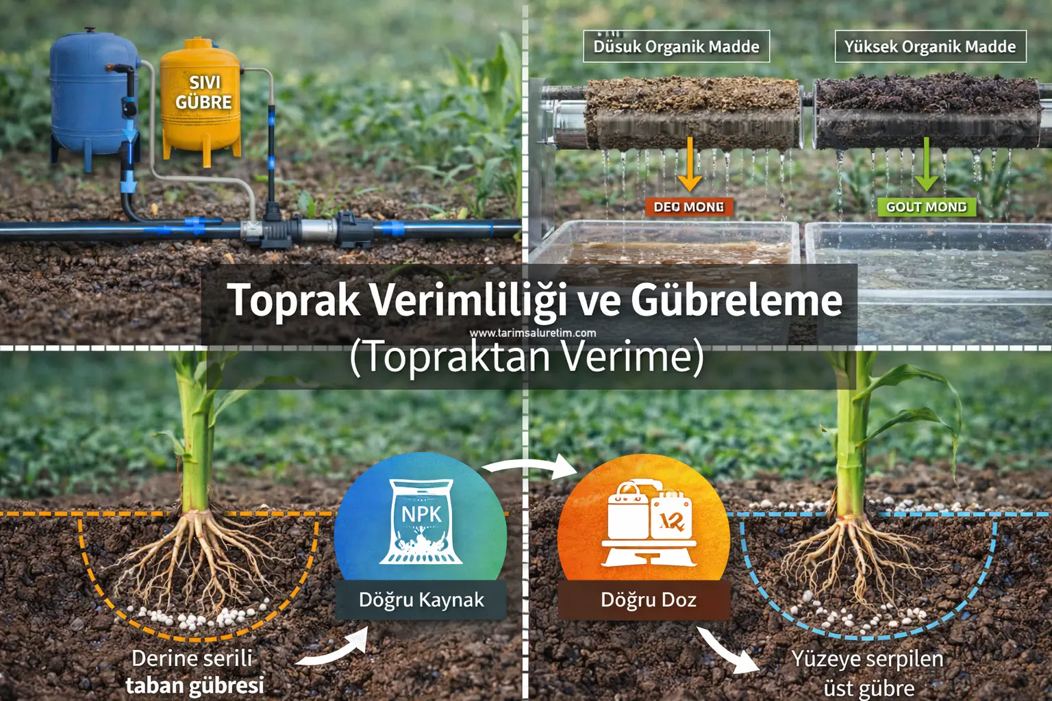 Toprak Verimliliği ve Gübreleme (Topraktan Verime) 3 toprak verimliliği ve gübreleme